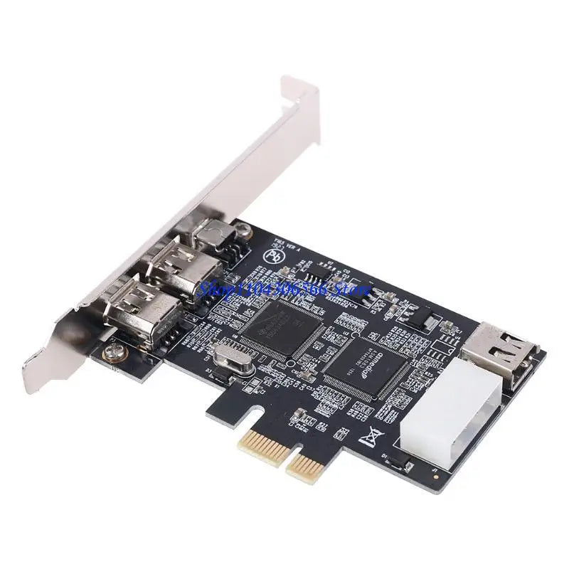 PCIe FireWire Expansion Card 3-Port 1394B & 1394A TI XIO2 PCIe Expansion Card HIP