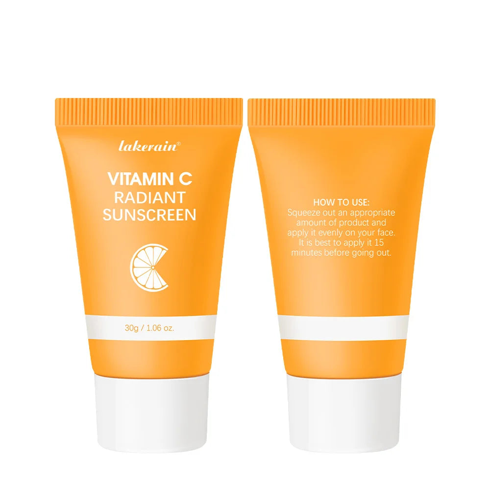 SPF 30 Vitamin C Moisturizer Protects Skin From UV Rays Hydrating Lotion Brightens Skin Nourishment Multiple Skin Care HIP 2pcs