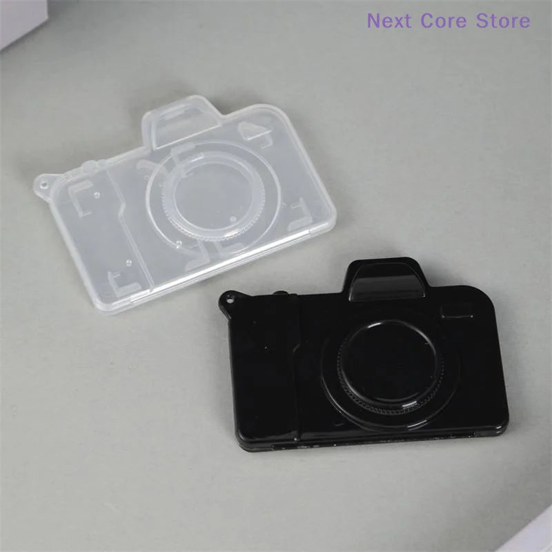 Camera-Shaped Memory Card Case – Compact Card Organizer Memory Card Case HIP