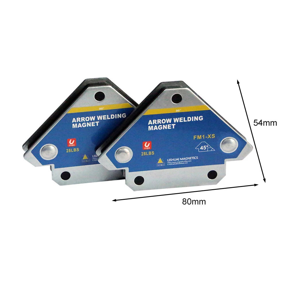 4-Piece Magnetic Welding Positioner Set – 45/90/135° 28LBS Magnetic Welding Positioner HIP