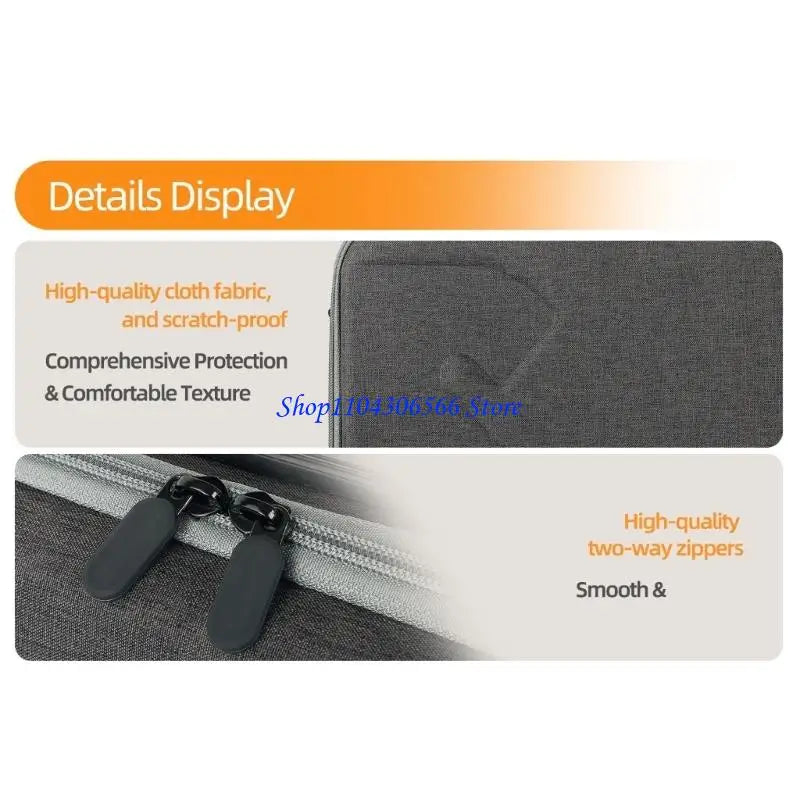 Shockproof EVA Drone Controller Case with Carabiner Clip Drone Controller Case HIP