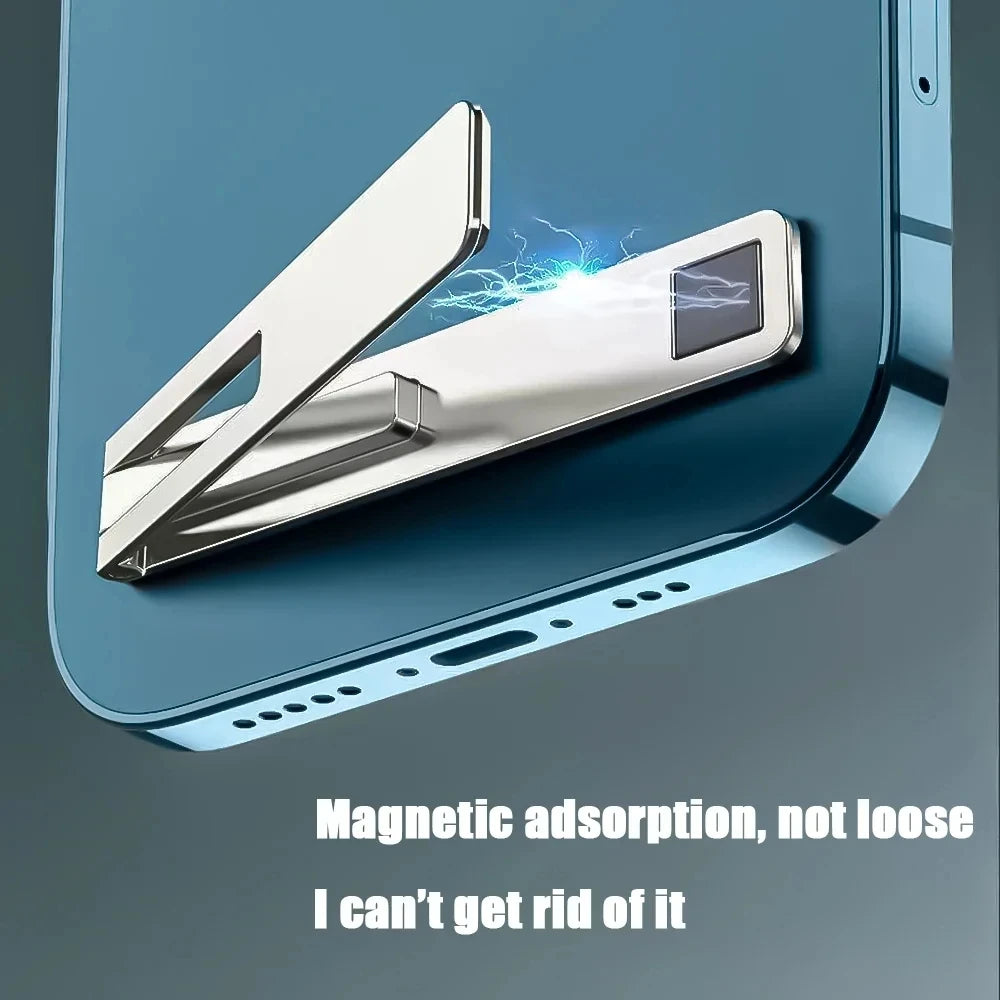 Mini Invisible Desktop Phone Stand – Universal Stainless Steel Desktop Phone Stand HIP