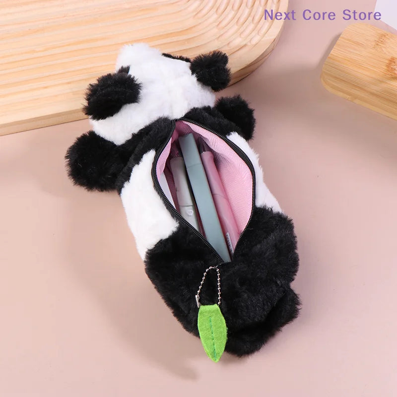 Cartoon Panda Plush Pencil Case & Cute Cosmetic Bag Plush Pencil Case HIP