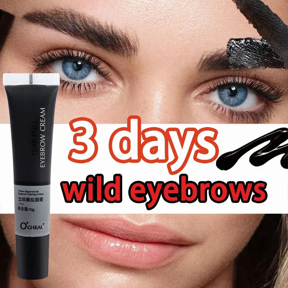 Long-lasting Eyebrow Gel Makeup Semi-permanent Waterproof ColorSweat-proof Film Forming Dye Eyebrow Cream Tint Cosmetics HIP