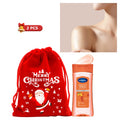 Christmas Gift Body Oil Turmeric Cocoa Glow Body Gel Oil With Applicator Glove Vitamin C Vitamin B3 Moisturizing Smoothing HIP set 2