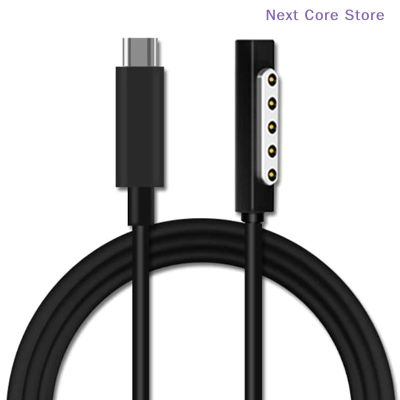 USB-C Charging Cable for Microsoft Surface Pro 1 & 2 USB-C Charging Cable HIP