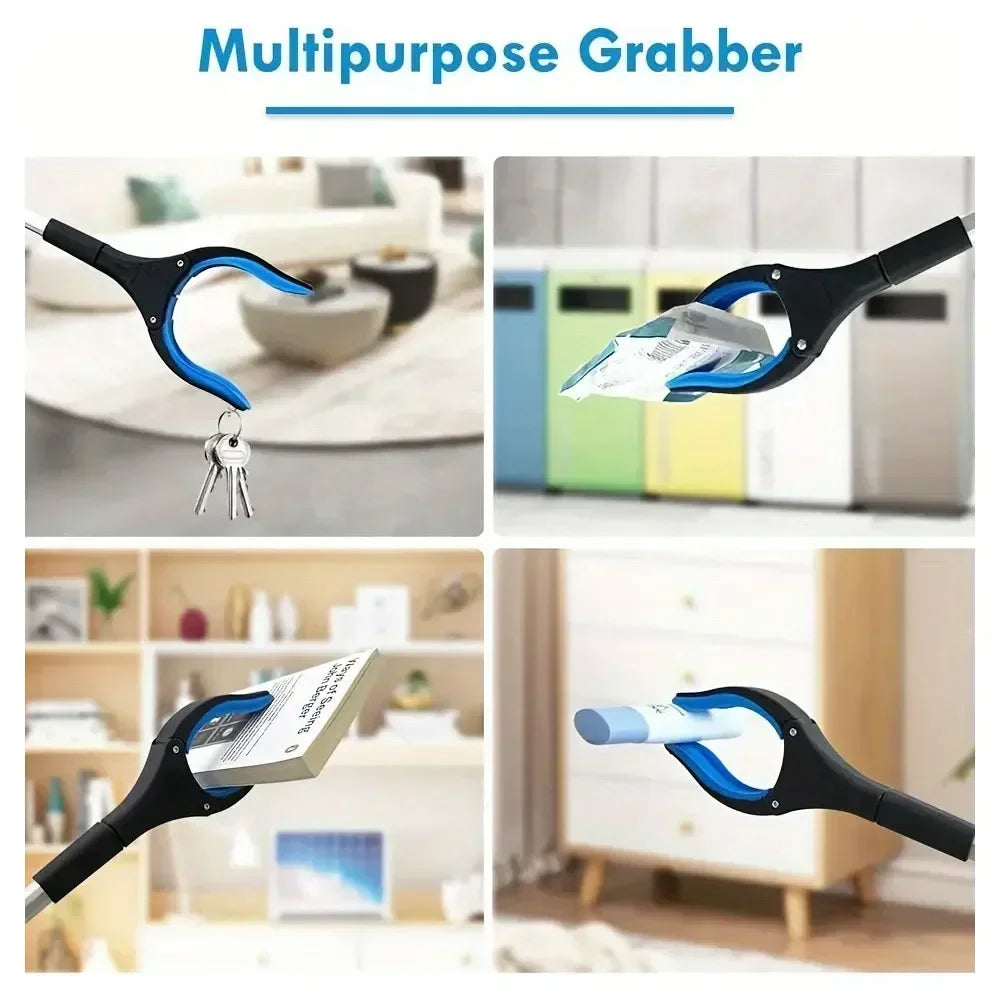 Foldable Manual Tool Garbage Collector Picker Portable with Anti slip Pliers Picking Tool Trash clip Garbage Picker Shoe tongs HIP