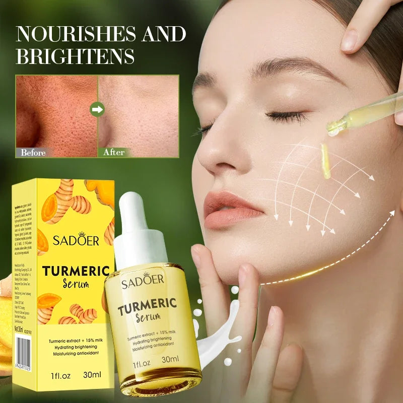 Gold Turmeric Milk Face Serum – Hydration & Brightening Brightening Face Serum HIP