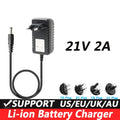21V 2A Lithium Battery Charger – DC 5.5x2.1mm Drill Charger Battery Charger HIP 21V 2A UK