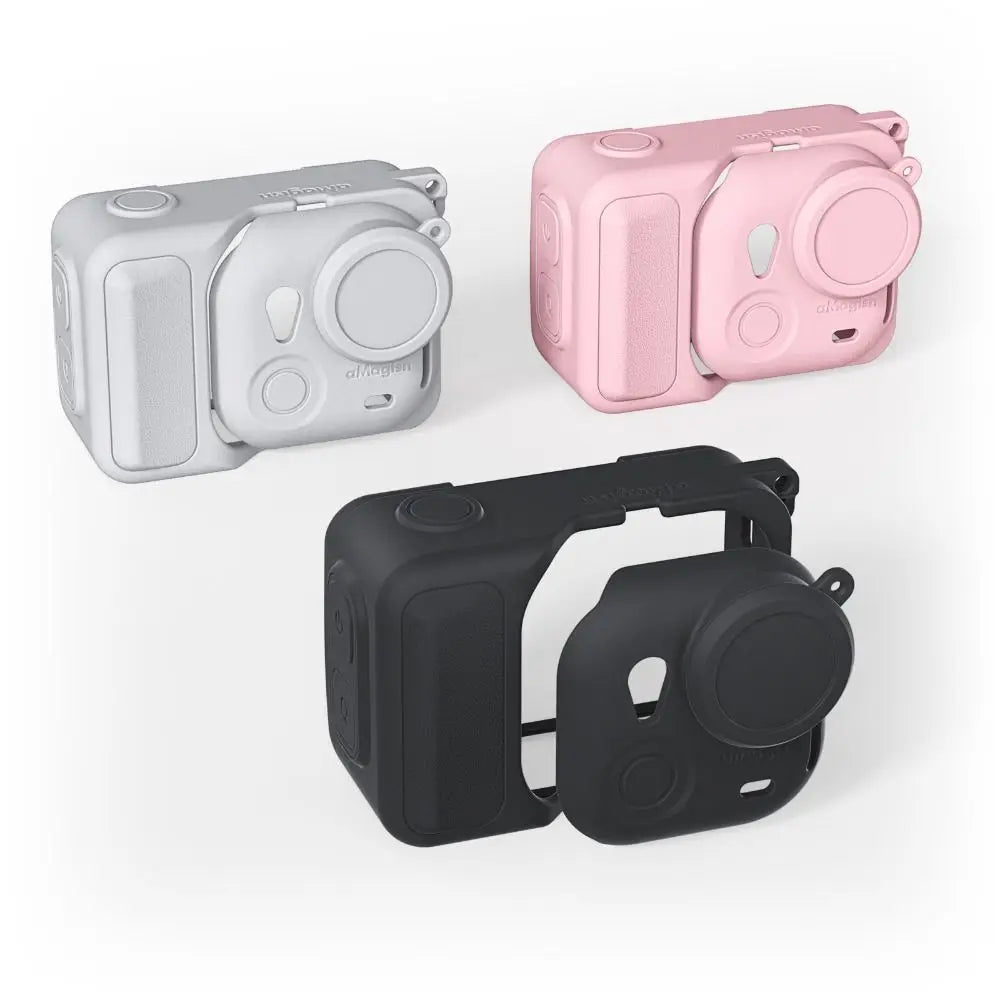 Silicone Case & Lens Cap for Insta360 Go Ultra | Anti-Lost Camera Protective Case HIP