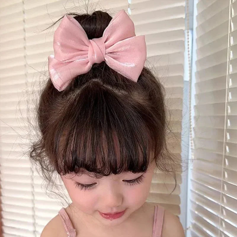 Pearlescent Bow Hair Clip – Glitter Hairpin for Girls Girls Hair Clip HIP