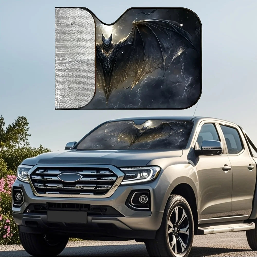 Batwing Car Sun Visor – Quirky Universal Sunshade Car Sun Visor HIP