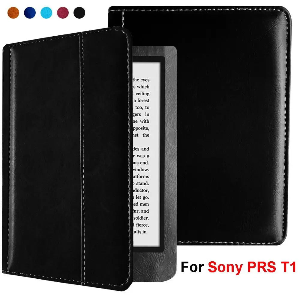 6-Inch PU Leather Folio Case for Sony PRS-T1 E-Reader E-Reader Folio Case HIP