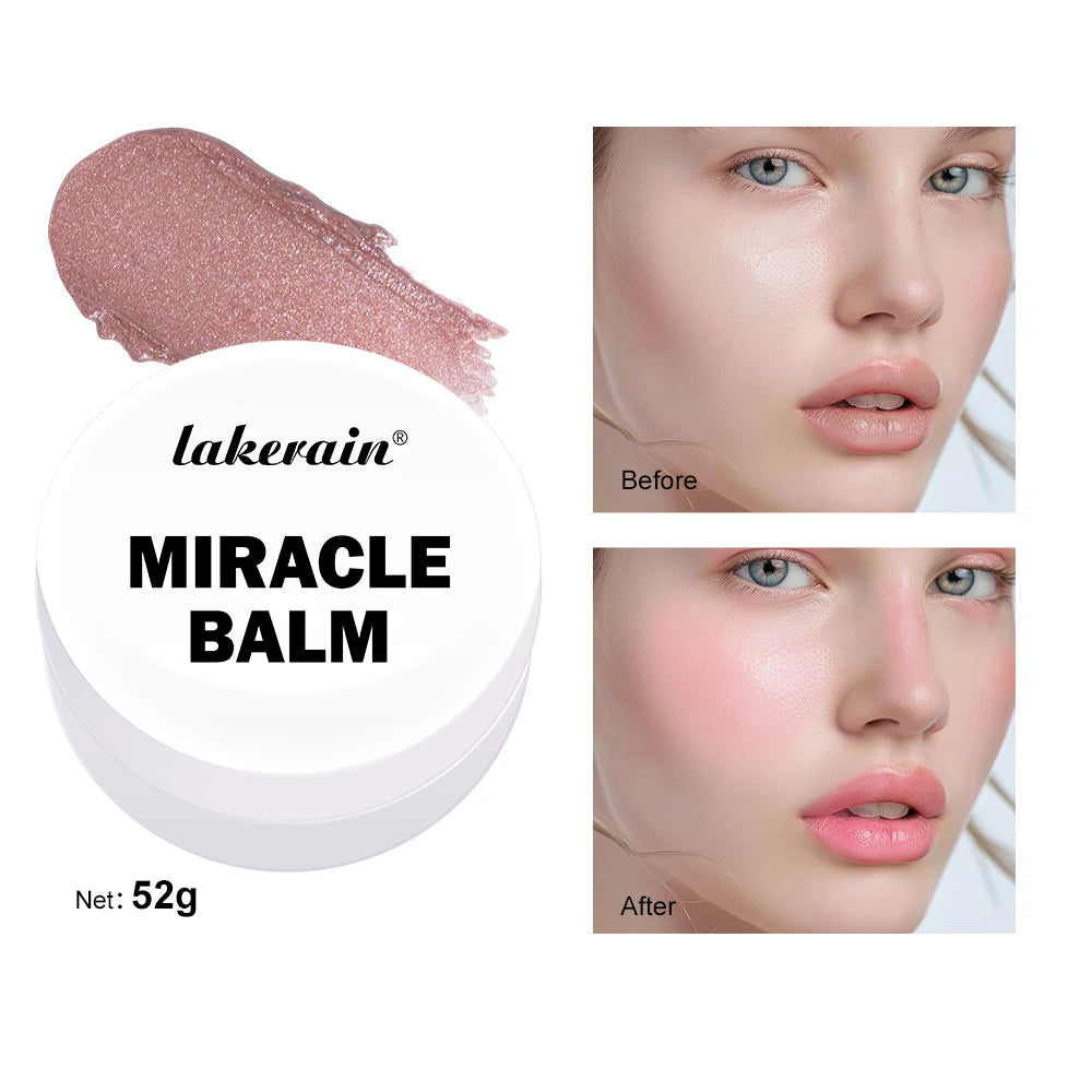 Cream Blush for Cheeks Mulit Glow Balm Blush Balm Face Makeup Radiant Finish Hydrating Creamy Lightweight & Blendable Color Face HIP