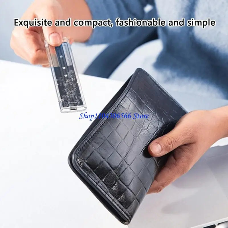 M.2 NVMe SSD Enclosure – Clear Shell, USB 3.0, Up to 10Gbps SSD Drive Enclosure HIP