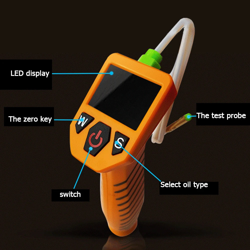 Car Testing Tools Engine Oil Tester for Auto Check Oil Quality Detector with LED Display Gas Analyzer Car Testing Tools HIP