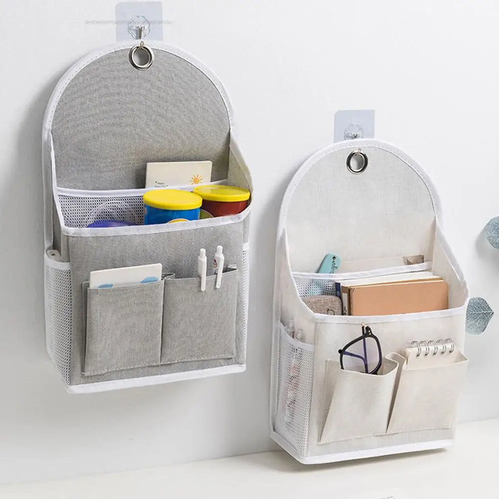 Bedroom Bed Storage Organizer Dormitory Bedside Storage Rack Dormitory Storage Basket Bedside Hanging Basket Bedside Storage HIP