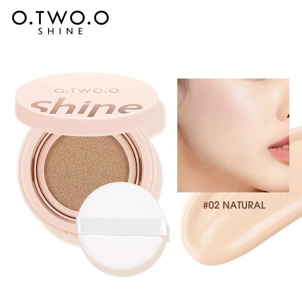 O.TWO.O Air Cushion BB Cream – Full Coverage Foundation Air Cushion Foundation HIP 02 NATURAL