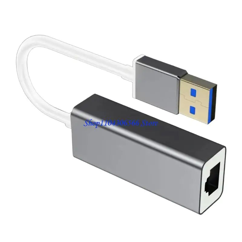 USB-C to RJ45 Ethernet Adapter 100Mbps – Plug & Play USB Ethernet Adapter HIP