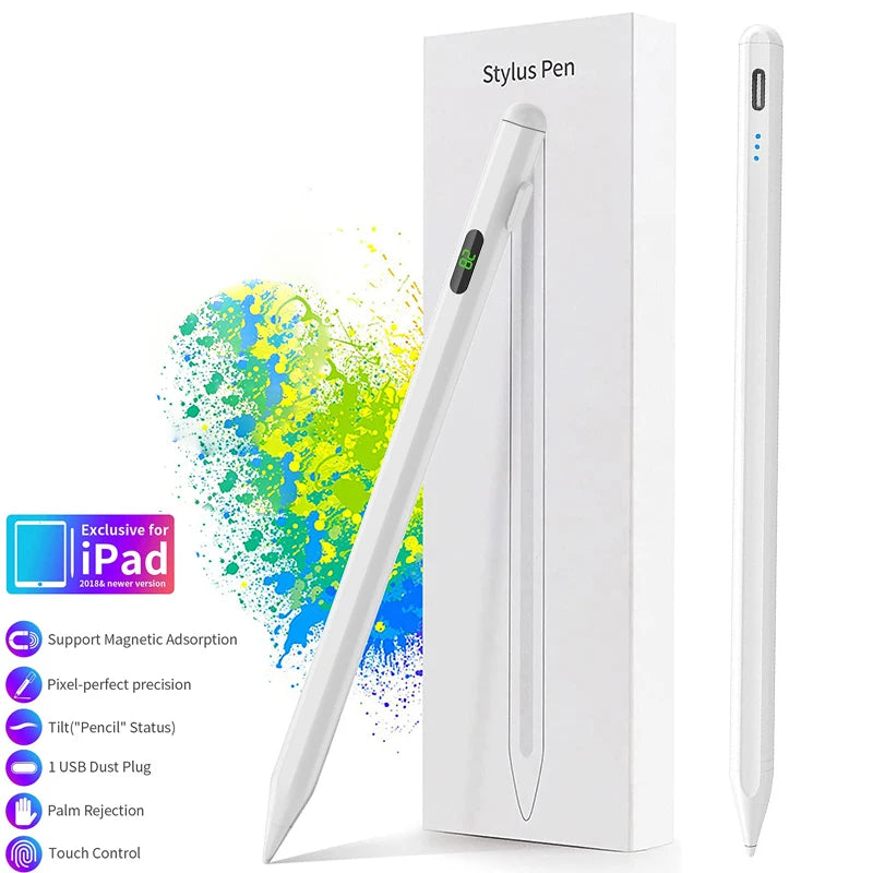 iPad Stylus Pen – Tilt Sensitivity, Palm Rejection & LED iPad Stylus Pen HIP
