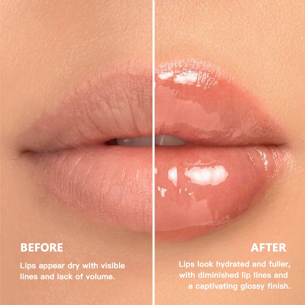 Lip Plumper Intense Strength Volumizing Lip Gloss Deep Hydrating Nourish Lip Lines Long Wearing High Shine Glossy Finish Sexy Pl HIP