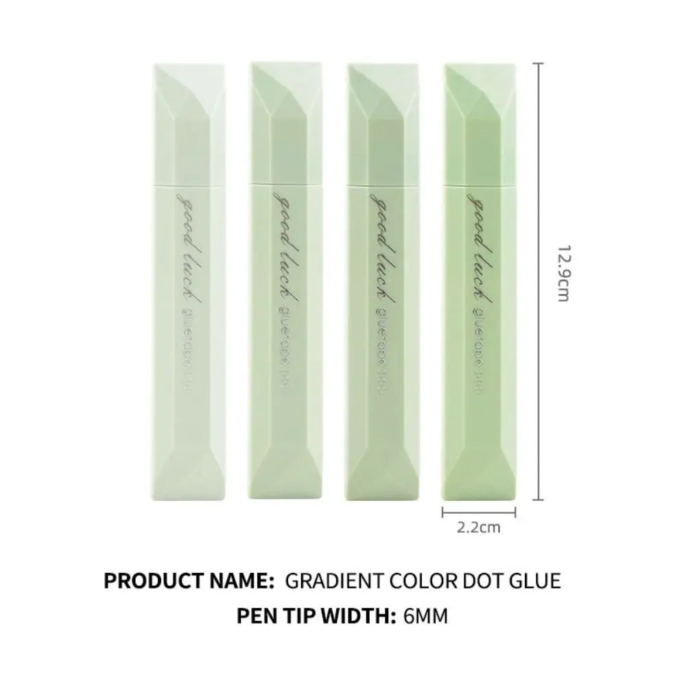 4-Pack Gradient Dot Glue Tape – Double-Sided Adhesive Roller Adhesive Tape Roller HIP