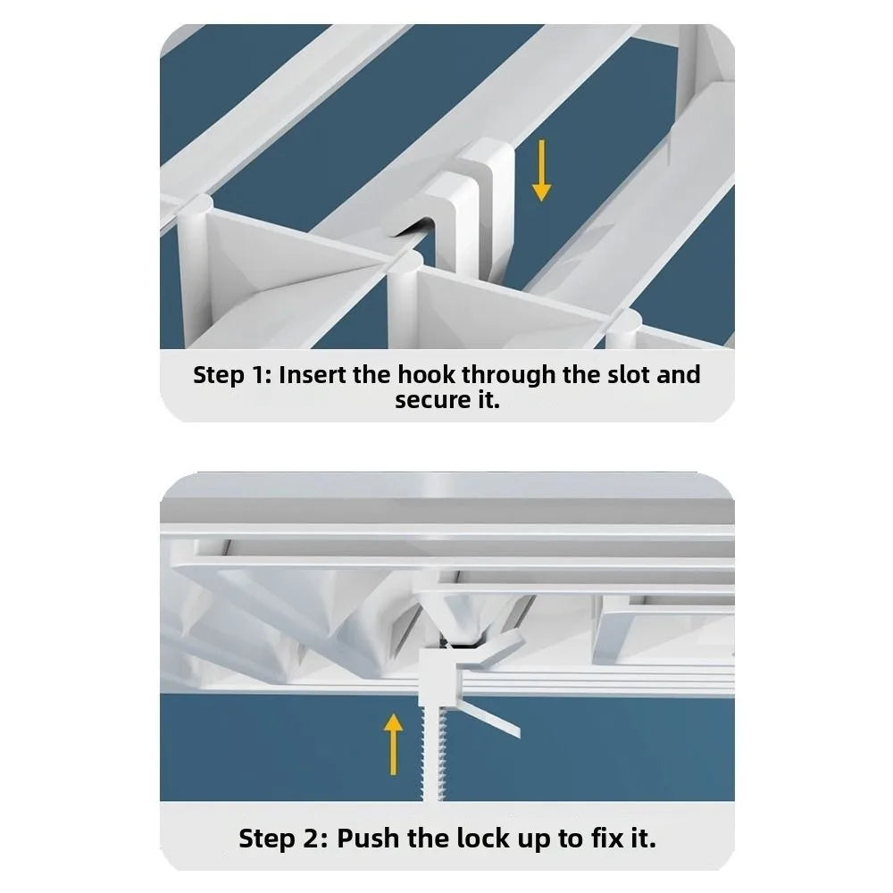 Adjustable Ceiling AC Wind Deflector 30/45cm – Anti-Draft AC Wind Deflector HIP