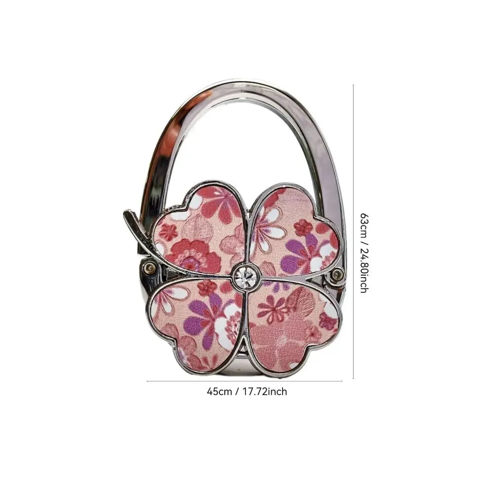 Four Leaf Clover Foldable Purse Hanger & Table Bag Hook Purse Hanger Hook HIP