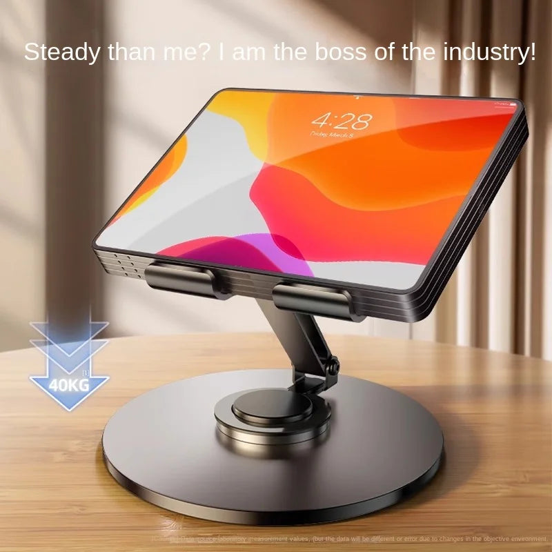Foldable Aluminum Tablet & Phone Stand – 360° Adjustable Mount Tablet Phone Stand HIP