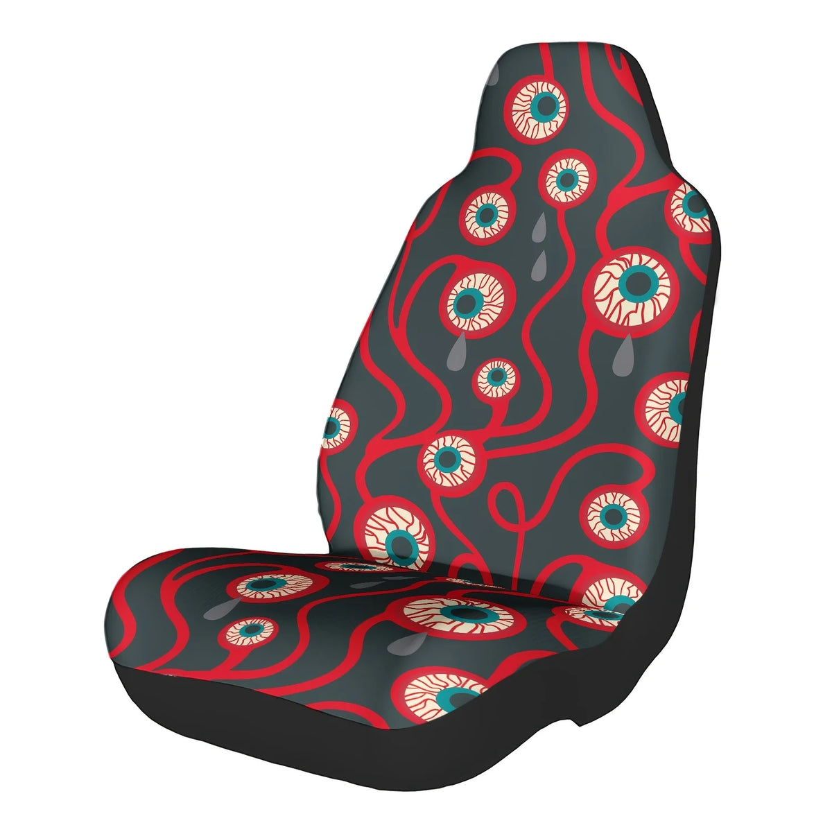 Blood Vessels & Floating Eyes Car Seat Cover | Easy Fit Car Seat Cover HIP