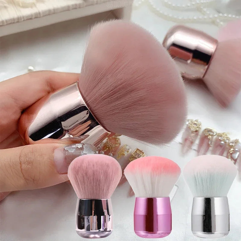 Metal Handle Nail Dust Brush – UV Gel & Powder Cleaner | HIP Nail Dust Brush HIP