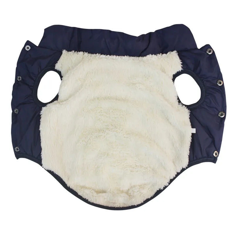 Winter Windproof Fleece Dog Coat Jacket – XS to 3XL Dog Winter Coat HIP