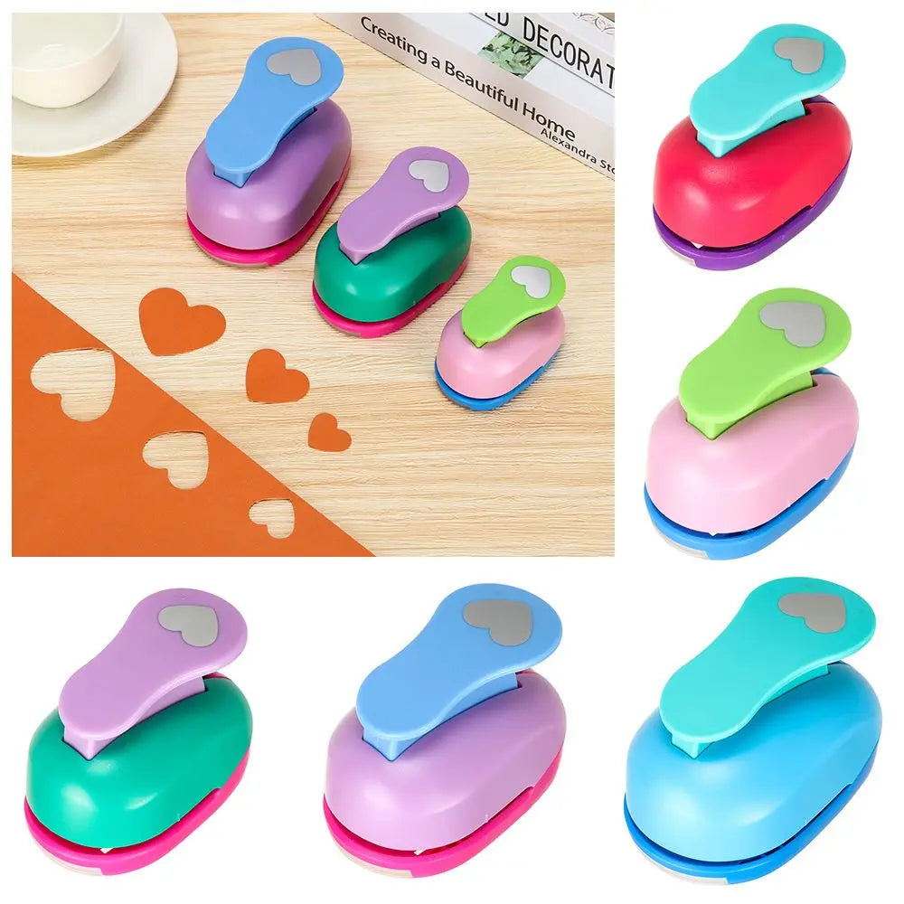 Heart-Shaped Hole Punch 9–75mm | DIY Cards & Scrapbooking Craft Paper Punch HIP