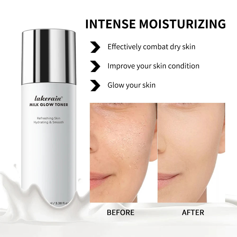 Milk Soothing Toner Moisturizing Water For Face Facial Toner Natural Houttuynia Cordata Extract Refresh Claming Skin HIP