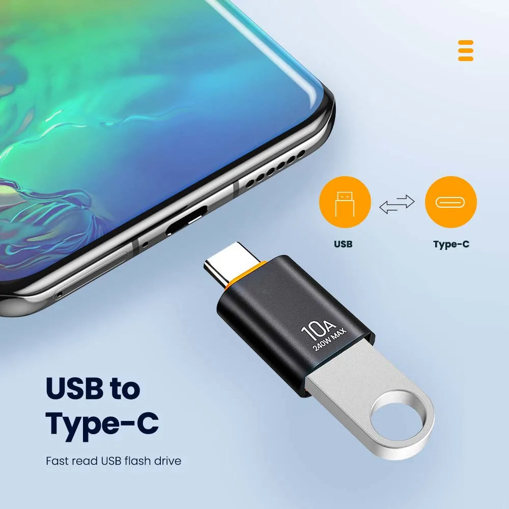 USB 3.0 to USB-C Fast Transfer & PD Charging Adapter USB-C Adapter HIP