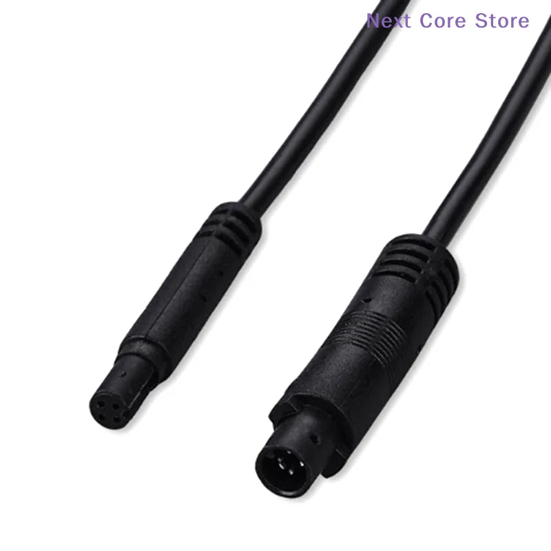 4-Core Rear View Camera Extension Cable 1M – 4P Black Camera Extension Cable HIP