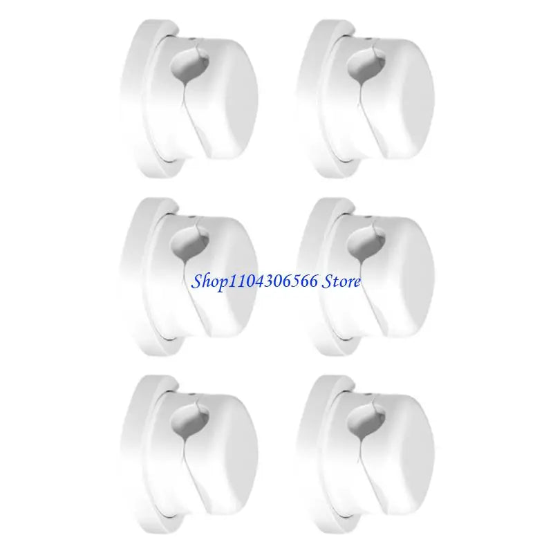 360° Rotating Cable Clip Organizers – 6-Pack | Desk Wire Holder Cable Clip Organizer HIP