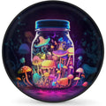 Psychedelic Mushroom Spare Tire Cover – SUV RV Wheel Protector Spare Tire Cover HIP 1 14 in