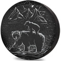 Bear Cub Night Mountains Spare Tire Cover – RV & SUV Spare Tire Cover HIP Acquiesce 14 in