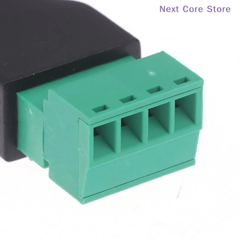 RJ11 6P4C Male to 4-Pin Screw Terminal Adapter | 1–2 Pack Phone Cable Adapter HIP