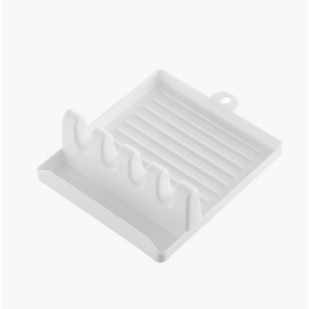 4-Slot Paint Brush Holder & Drip Tray – Plastic Organizer Brush Holder Organizer HIP