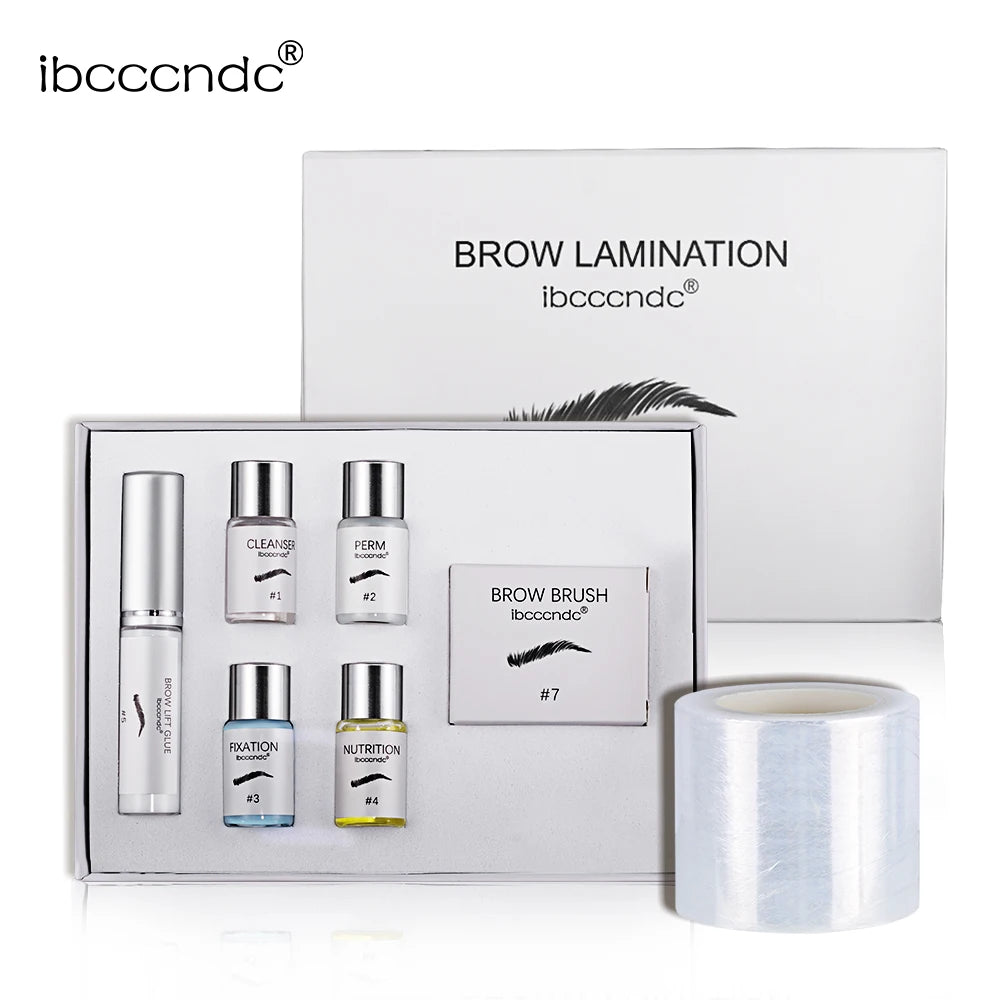 Brow Lamination Kit Semi-permanent Brow Lift Extension Kit Brow Lash Lift Brow Lamination Eyelash Lifting Perming Lashes Makeup HIP 1 set