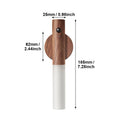 Magnetic LED Wall Light PIR Motion Sensor 360° Rotation LED Wall Lamp HIP Walnut