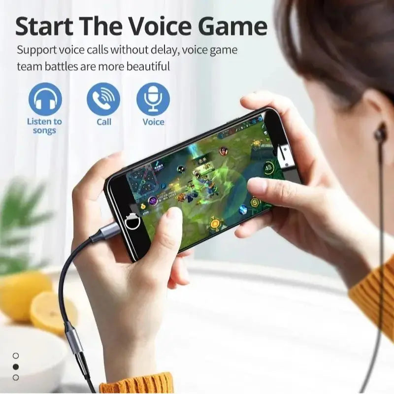USB-C to 3.5mm Audio Adapter – iPhone 15, Samsung, Xiaomi Audio Cable Adapter HIP