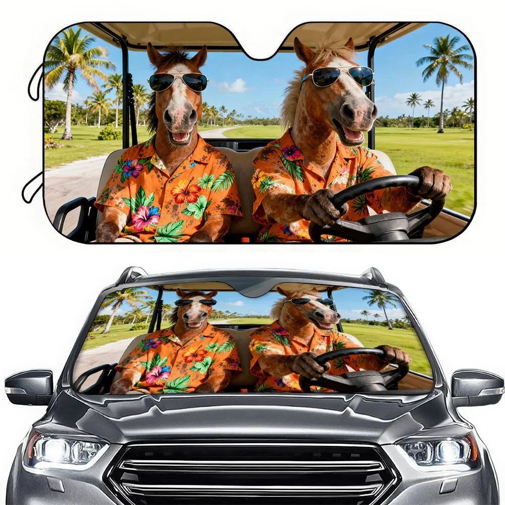 Car Sunshade – UV Blocking & Heat Reducing | RV, SUV, Sedan Car Windshield Sunshade HIP M