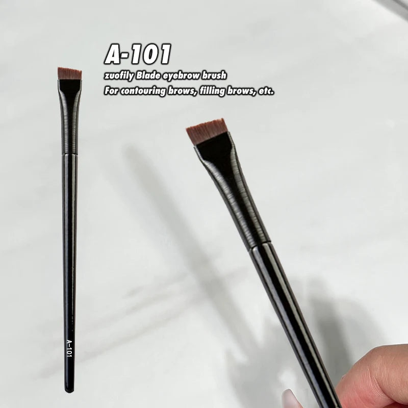 Eyeshadow Brush Kit Full Professional Lying Silkworm Eyeliner Eye Makeup Details fixing Powder Makeup Brushes Set Beauty Tools HIP A101