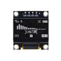 0.96" OLED Display Module 128x64 I2C IIC – SSD1306 Screen OLED Display Module HIP BlackPCB-White