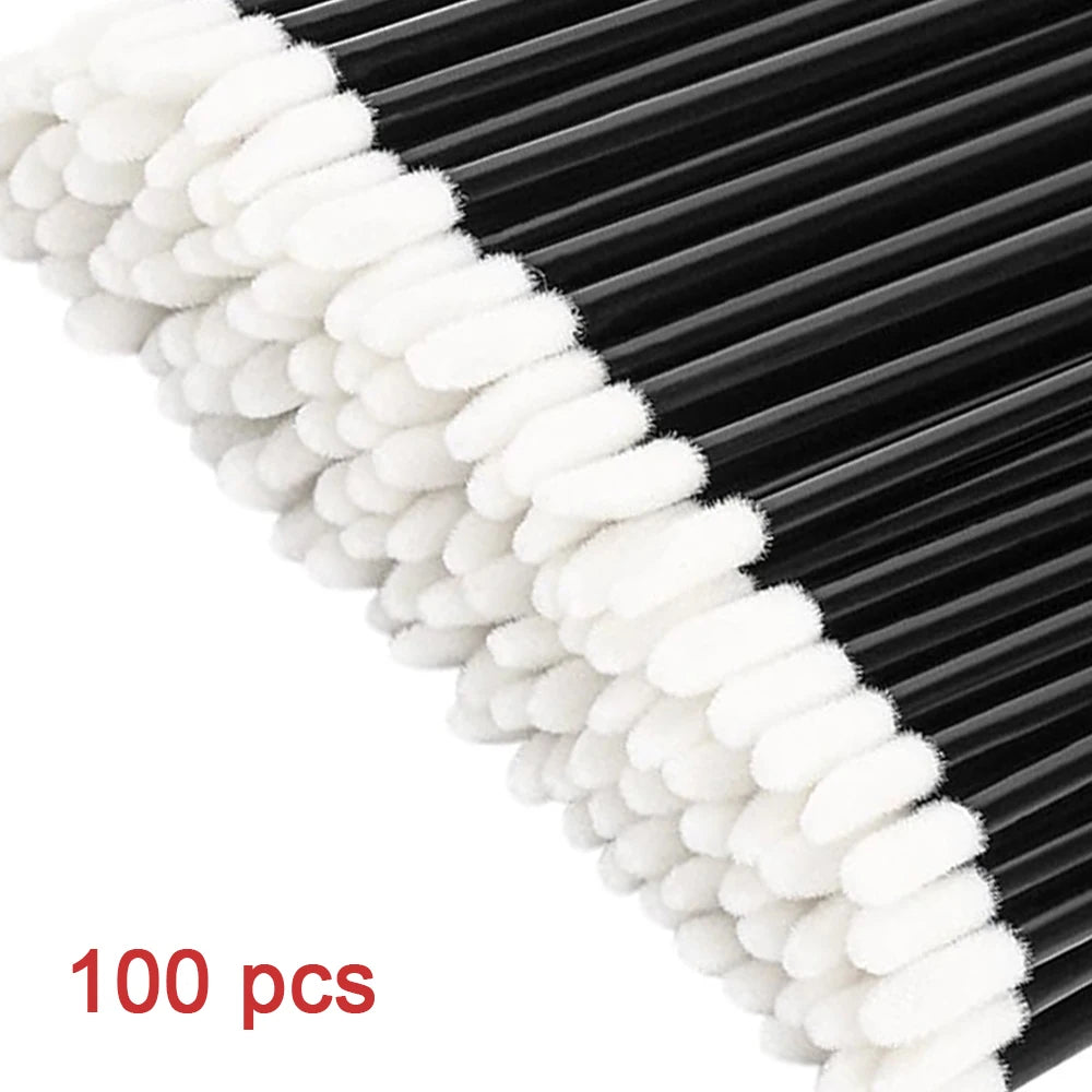 50/1000pcs Lip Brushes Applicators Wholesale Lip Gloss Wand Applicator Eyelashes Brush Lipstick Brush Beauty Makeup Supplie Tool HIP 100pcs