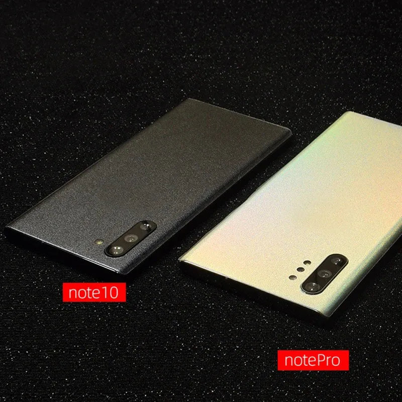 3D Carbon Fiber Back Skin Sticker for Samsung Galaxy – Matte Phone Back Skin HIP