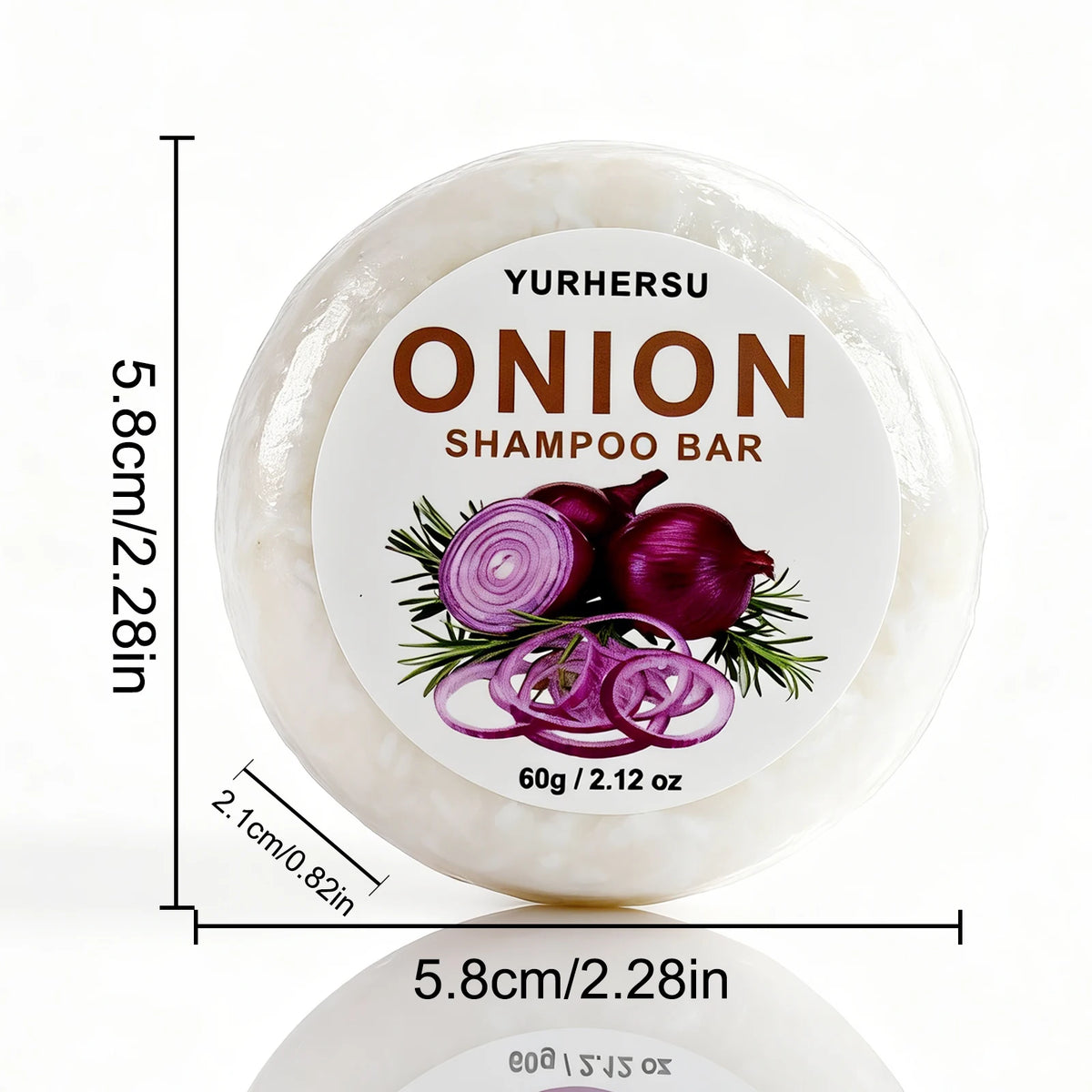 Vegan Onion Shampoo Bar – Anti-Dandruff & Oil Control Solid Shampoo Bar HIP